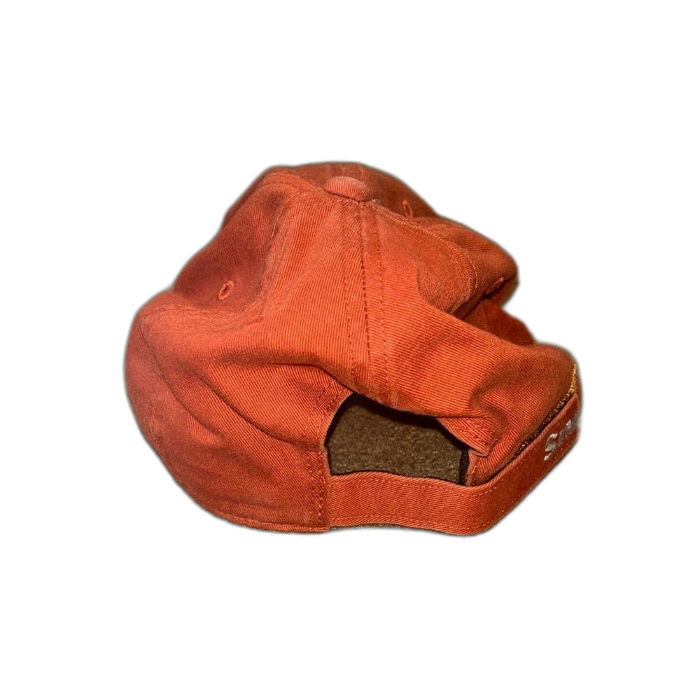 Simms Mossy Creek Fly Fishing Embroidered Trout Cap Orange Black Mens Unisex - Picture 3 of 7